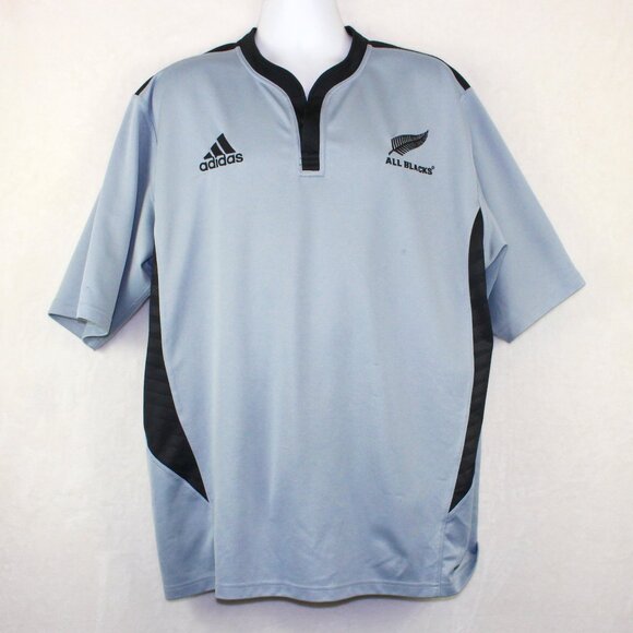 Adidas New Zealand All Blacks Rugby Jersey Mens 3XL - Picture 1 of 7